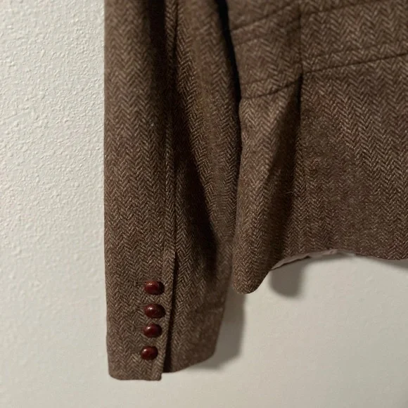 L.L. Bean Women's wool Blazer size M - Picture 5 of 6